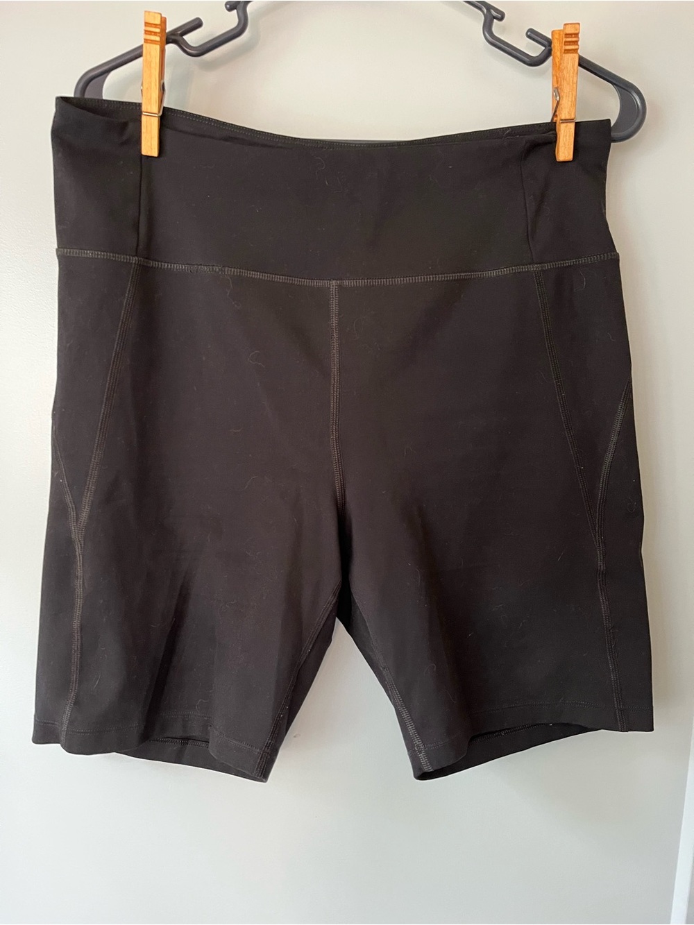Girlfriend Collective Black Biker Shorts